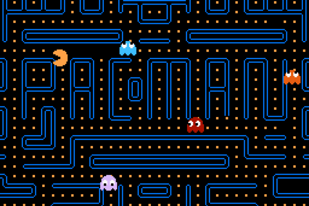 pacman oyunu