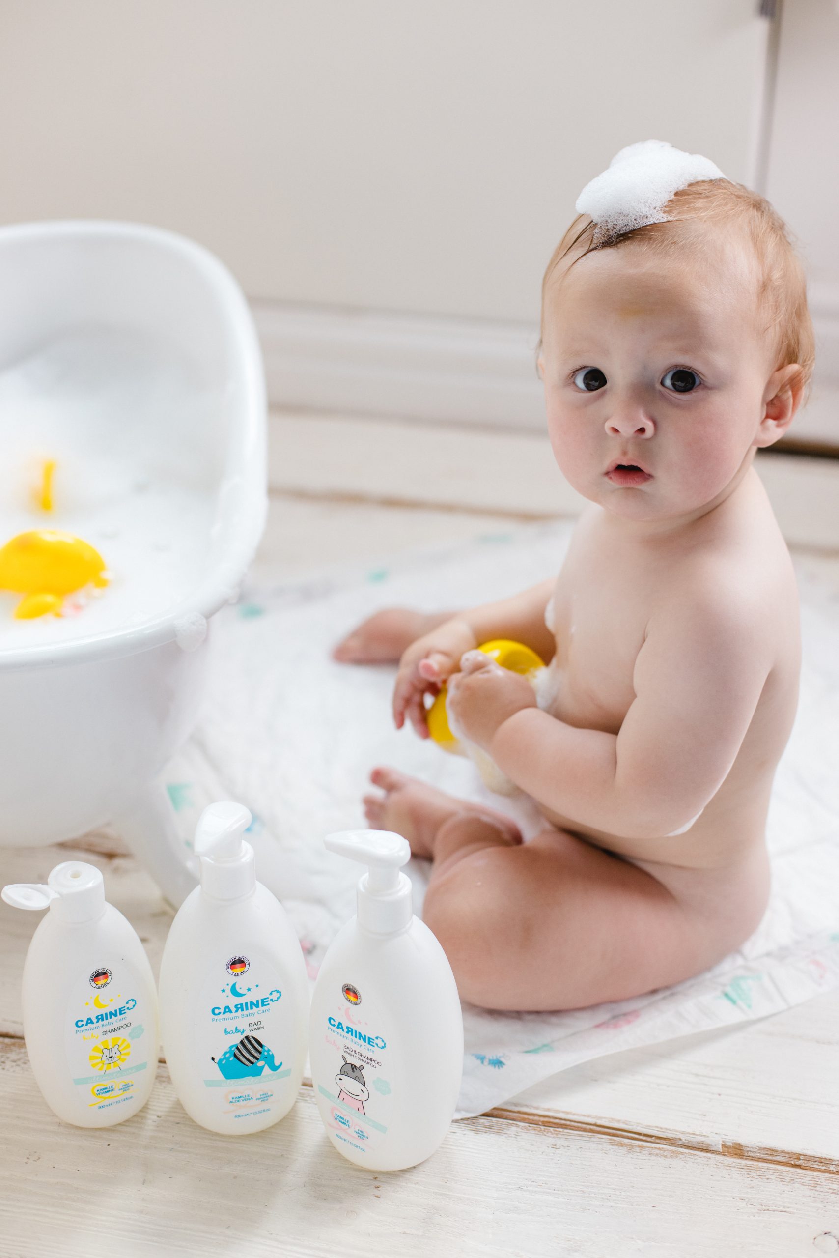 bebekler nasıl yıkanır?