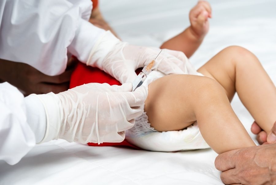 bebeklerde aşı sonrası bacakta sertlik nasıl geçer?
